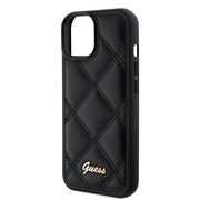 Husa premium  iPhone 15 pentru Guess Elegance Series - Negru