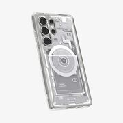 Husa premium pentru  Samsung Galaxy S25 Ultra Spigen Hybrid Zero One MagSafe - Alb