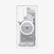 Husa premium pentru  Samsung Galaxy S25 Ultra Spigen Hybrid Zero One MagSafe - Alb