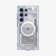 Husa premium pentru  Samsung Galaxy S25 Ultra Spigen Hybrid Zero One MagSafe - Alb