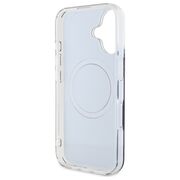 Husa premium pentru  iPhone 16 - Hello Kitty compatibila MagSafe - Negru denim