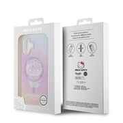 Husa premium pentru  iPhone 16 - Hello Kitty compatibila MagSafe - Roz