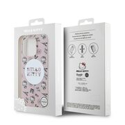 Husa premium pentru  iPhone 16 Pro - Hello Kitty compatibila MagSafe - Lavanda