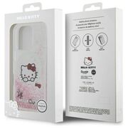 Husa premium pentru  iPhone 16 Pro Max Hello Kitty Funcky Series compatibila Magsafe - Roz