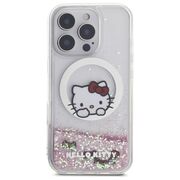 Husa premium pentru  iPhone 16 Pro Max Hello Kitty Funcky Series compatibila Magsafe - Roz