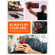 [Pachet 360°] Husa + folie Samsung Galaxy S25 I-Blason Armorbox, rosu