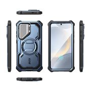 [Pachet 360°] Husa + folie Samsung Galaxy S25 I-Blason Armorbox, albastru