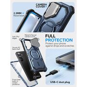 [Pachet 360°] Husa + folie Samsung Galaxy S25 Plus I-Blason Armorbox, albastru