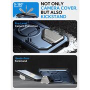 [Pachet 360°] Husa + folie Samsung Galaxy S25 Plus I-Blason Armorbox, albastru