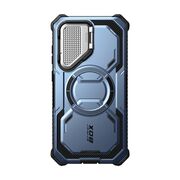 [Pachet 360°] Husa + folie Samsung Galaxy S25 Plus I-Blason Armorbox, albastru