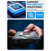 [Pachet 360°] Husa + folie Samsung Galaxy S25 Ultra I-Blason Armorbox, albastru