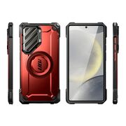 Husa Samsung Galaxy S25 Ultra Supcase Unicorn Beetle XT MagSafe, rosu