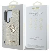 Husa premium  Samsung Galaxy S25 Ultra pentru Guess Elegance Series - Auriu