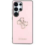 Husa premium  Samsung Galaxy S25 Ultra pentru Guess Elegance Series - Roz
