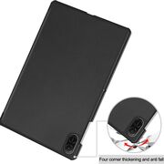 Husa pentru Honor Pad X8a tip stand functie sleep/wake-up, protectie 360 - Negru