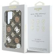 Husa premium  Samsung Galaxy S25 Ultra pentru Guess Elegance Series - Maro