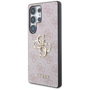 Husa premium  Samsung Galaxy S25 Ultra pentru Guess Elegance Series - Roz pal