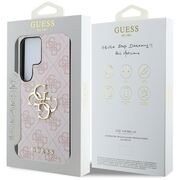 Husa premium  Samsung Galaxy S25 Ultra pentru Guess Elegance Series - Roz pal