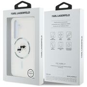 Husa premium pentru  Samsung Galaxy S25+ Karl Lagerfeld compatibila Magsafe - Clear
