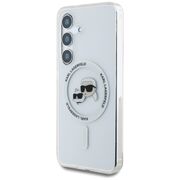 Husa premium pentru  Samsung Galaxy S25+ Karl Lagerfeld compatibila Magsafe - Clear