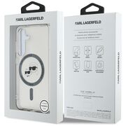 Husa premium pentru  Samsung Galaxy S25+ Karl Lagerfeld compatibila Magsafe - Gri