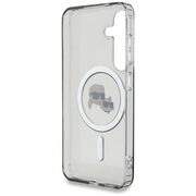 Husa premium pentru  Samsung Galaxy S25+ Karl Lagerfeld compatibila Magsafe - Gri