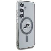 Husa premium pentru  Samsung Galaxy S25+ Karl Lagerfeld compatibila Magsafe - Gri