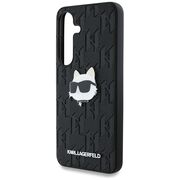 Husa premium pentru  Samsung Galaxy S25+ Karl Lagerfeld superior quality - Negru denim