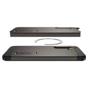 Husa premium pentru  Samsung Galaxy S25+ Spigen - Tough Armor MagSafe - Gunmetal