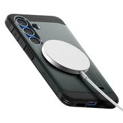 Husa premium pentru  Samsung Galaxy S25+ Spigen - Tough Armor MagSafe - Verde