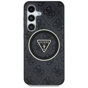 Husa premium pentru  Samsung Galaxy S25+ compatibila MagSafe Guess Luxury Series - Negru