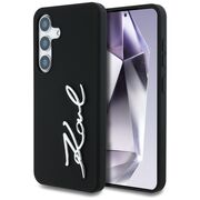 Husa premium pentru  Samsung Galaxy S25 Karl Lagerfeld superior quality - Negru