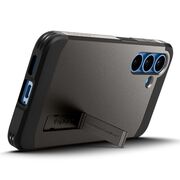 Husa premium pentru  Samsung Galaxy S25 Spigen - Tough Armor MagSafe - Gunmetal