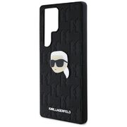 Husa premium pentru  Samsung Galaxy S25 Ultra Karl Lagerfeld superior quality - Negru print