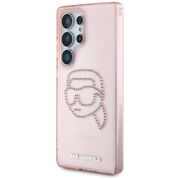 Husa premium pentru  Samsung Galaxy S25 Ultra Karl Lagerfeld superior quality - Roz