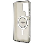 Husa premium pentru  Samsung Galaxy S25 Ultra compatibila MagSafe Guess Luxury Series - Negru mat
