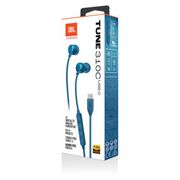 Casti audio cu fir in-ear cu mufa Type-C JBL 310C, albastru