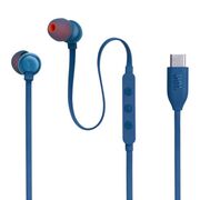 Casti audio cu fir in-ear cu mufa Type-C JBL 310C, albastru