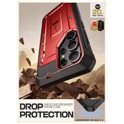Husa Samsung Galaxy S25 Ultra Supcase Unicorn Beetle Pro, rosu