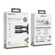 Cablu de date Type-C la Type-C, 100W, 5A, Acefast C4-03, 2m
