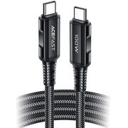 Cablu de date Type-C la Type-C, 100W, 5A, Acefast C4-03, 2m