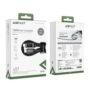 Cablu de date 100W Type-C la Type-C, Acefast C6-03, 2m