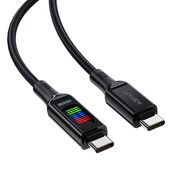 Cablu de date Type-C la Type-C, Acefast C7-03, 100W, 1.2m