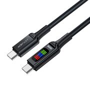 Cablu de date Type-C la Type-C, Acefast C7-03, 100W, 1.2m
