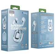 Casti True Wireless Type-C, IPX4, Acefast T6, 500mAh, albastru