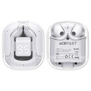 Casti True Wireless Type-C, IPX4, Acefast T6, 500mAh, gri
