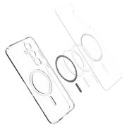 Husa premium pentru  Samsung Galaxy S24 FE Spigen Ultra Hybrid MagSafe - Clear