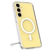 Husa premium pentru  Samsung Galaxy S24 FE Spigen Ultra Hybrid MagSafe - Clear