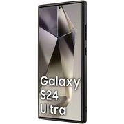 Husa premium pentru  Samsung Galaxy S24 Ultra compatibila MagSafe BMW Signature - Negru denim