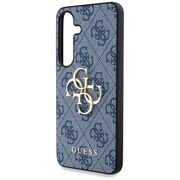 Husa premium pentru  Samsung Galaxy S25 Guess Elegance Series - Albastru